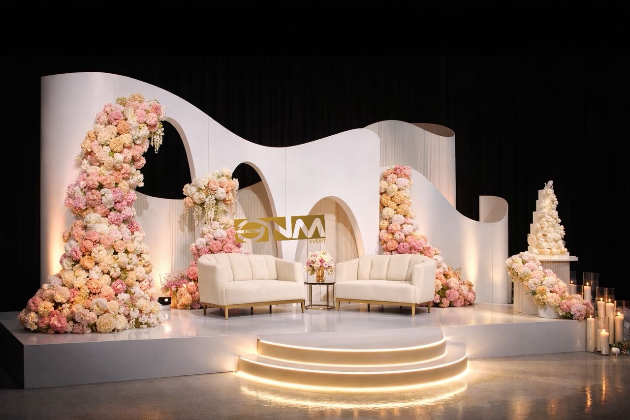 Décoration de mariage élégante